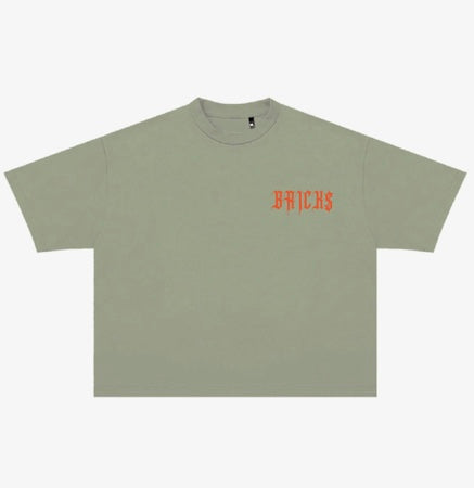 GREEN BRICK$ TEE