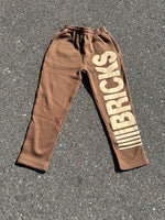 BROWN BRICK$ SWEATPANTS